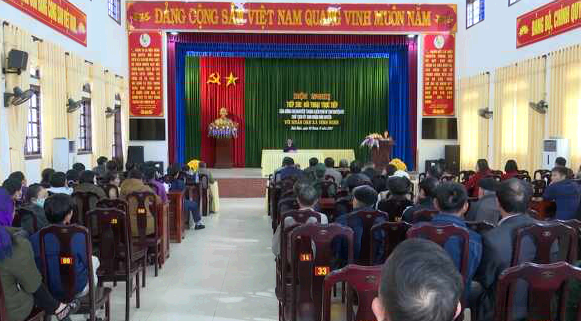 Chủ tịch UBND huyện Bình Giang tiếp xúc, đối thoại với nhân dân xã Bình Minh